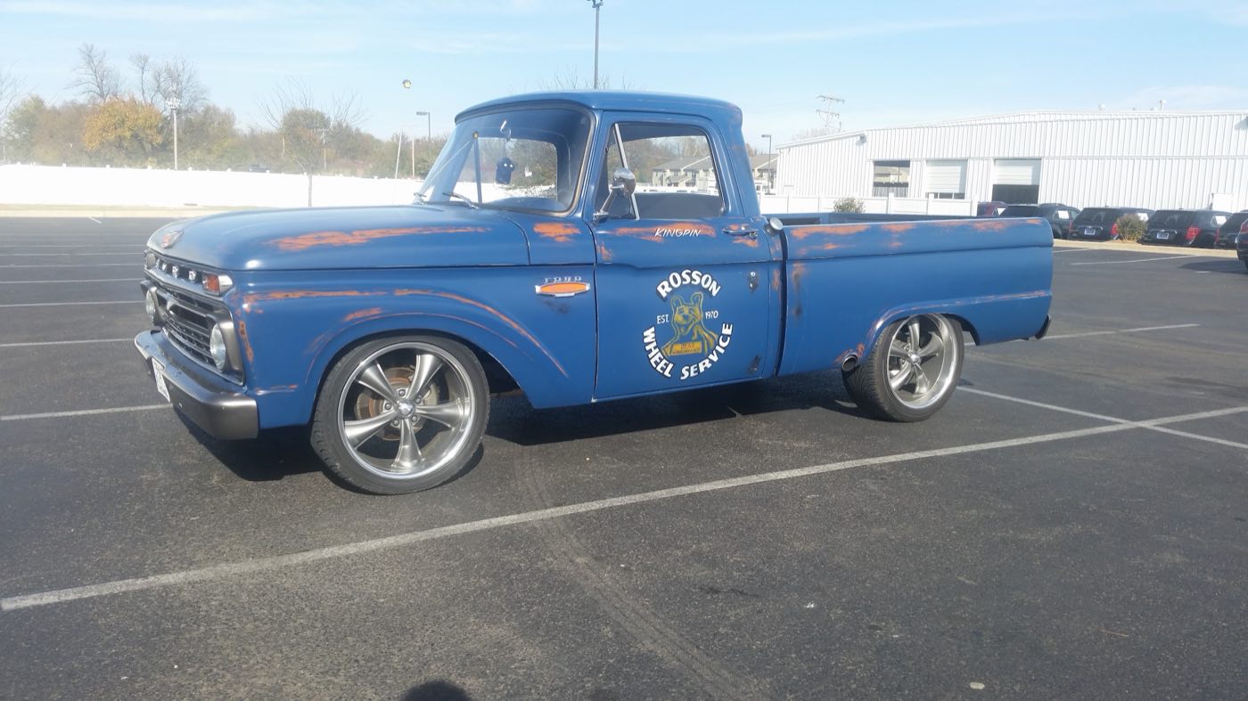 Rosson Wheel Services shop truck